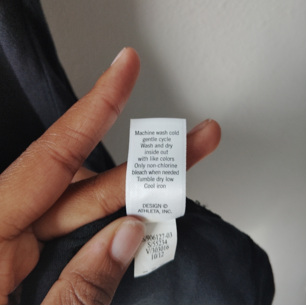 Athleta Vneck Sleeveless Wrap Dress - Picture 6 of 8